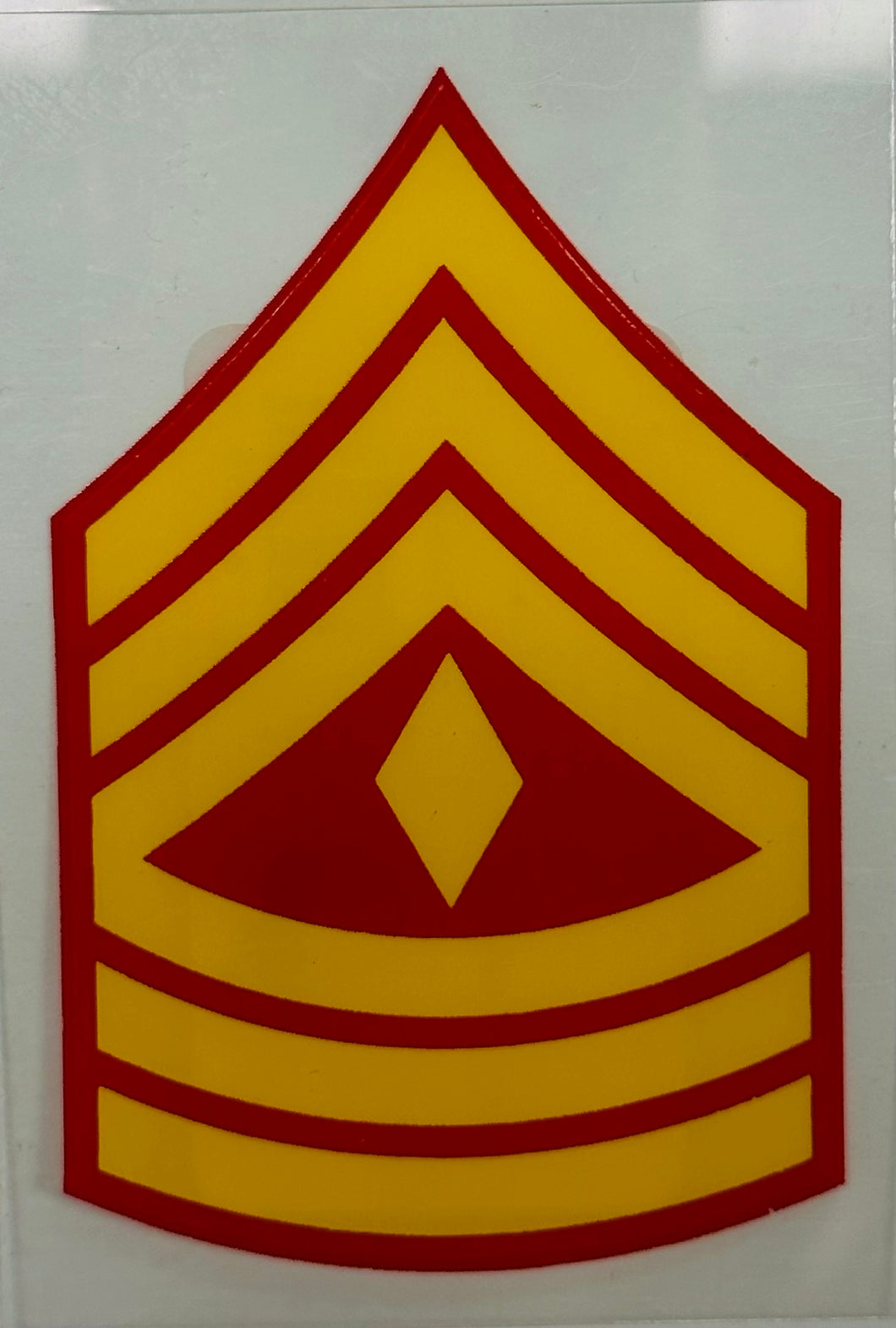 USMC E-8 FIRST SERGEANT DECAL