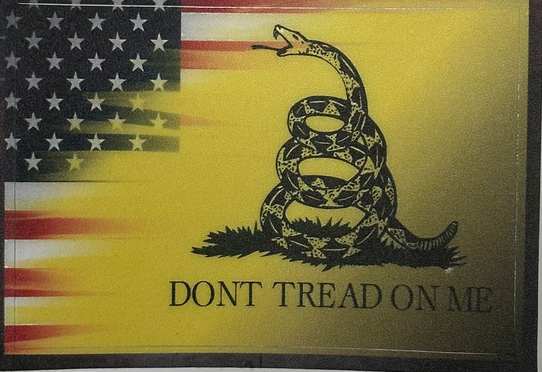 DON'T TREAD ON ME STICKER