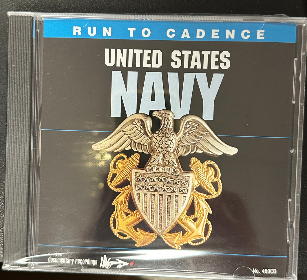 RUN TO CADENCE U.S. NAVY CD