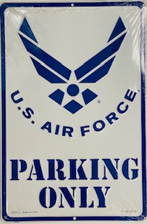 U.S. AIR FORCE PARKING SIGN