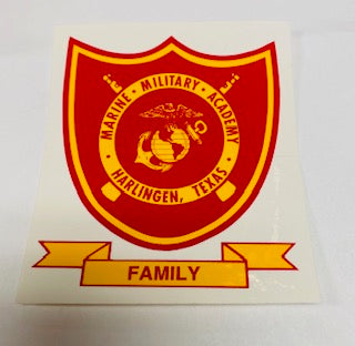 DECAL MMA FAMILY SHIELD