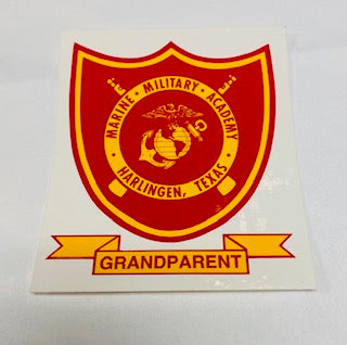 DECAL MMA SHIELD GRPARENT