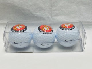 GOLF BALLS USMC 3 PACK