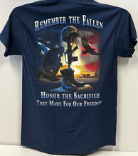 Load image into Gallery viewer, REMEMBER THE FALLEN T-SHIRT
