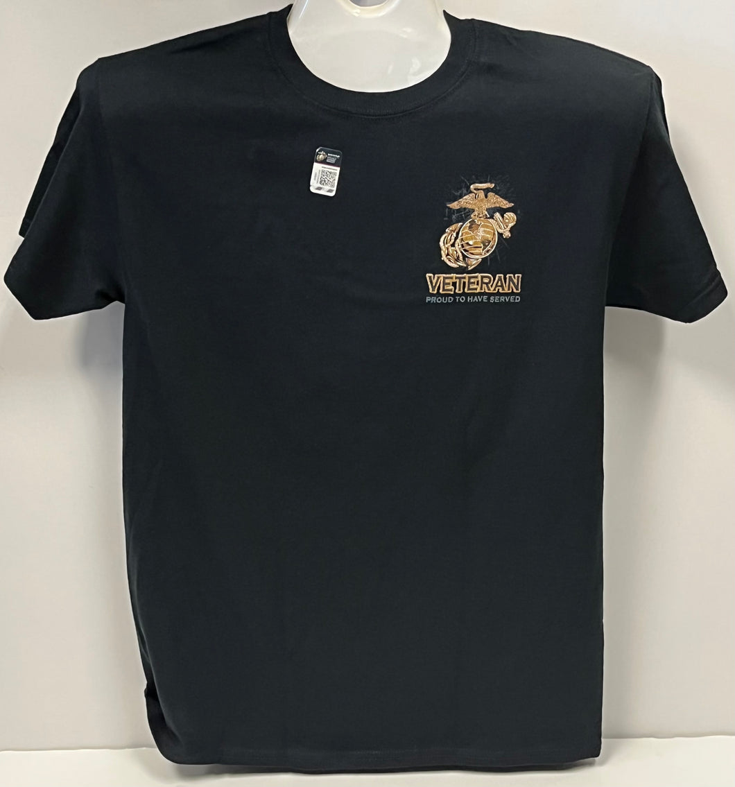 MARINE VETERAN I DID T-SHIRT