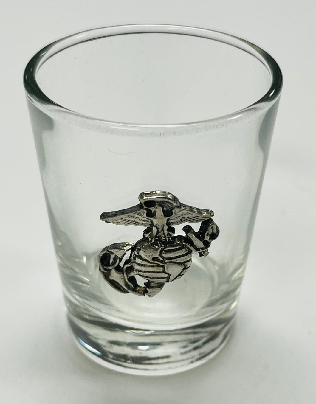 U.S. MARINE CORPS EGA SHOT GLASS