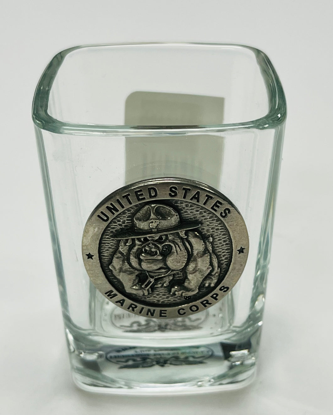 BULLDOG SQUARE SHOT GLASS