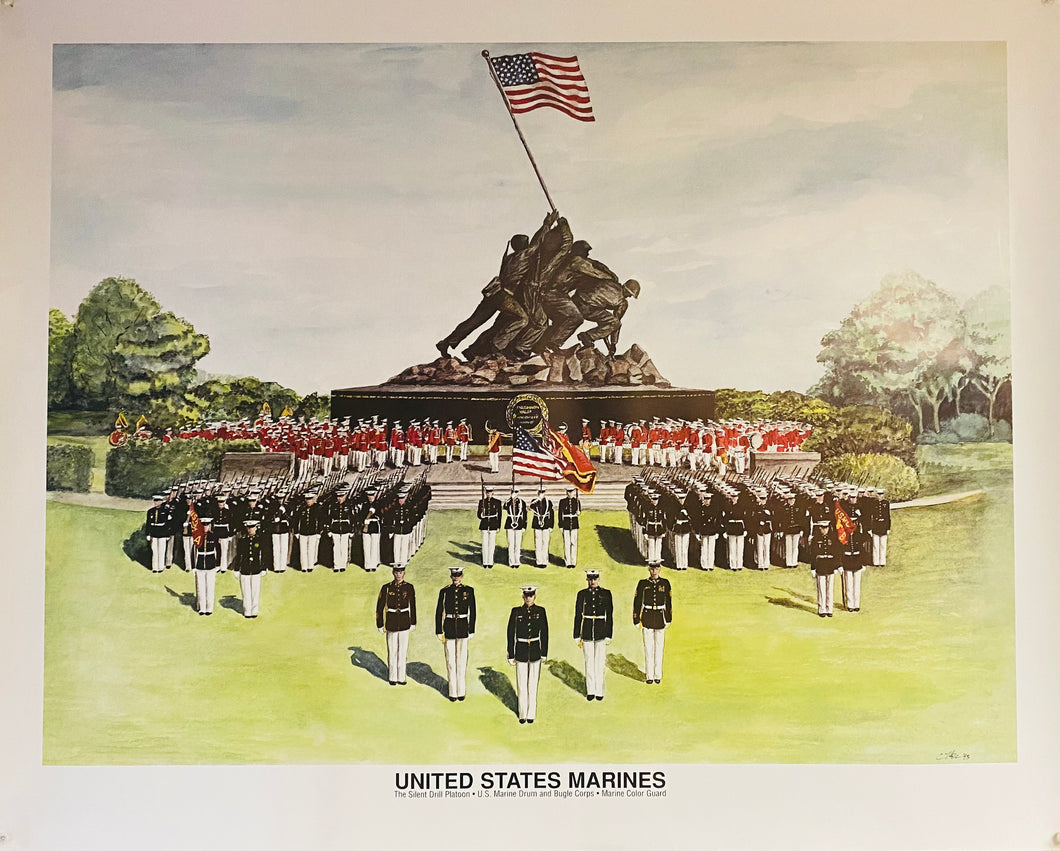 USMC MEMORIAL POSTER