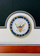 Load image into Gallery viewer, US NAVY FLAG DISPLAY CASE
