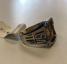 Load image into Gallery viewer, MEN&#39;S SILVER SIGNET RING U.S. ARMY
