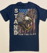 Load image into Gallery viewer, STAND FOR THE FLAG BALD EAGLE USA STARS STRIPES TSHIRT
