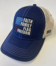 Load image into Gallery viewer, FAITH FAMILY FLAG FREEDOM CAP
