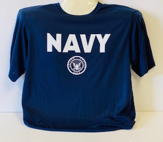 NAVY PERFORMANCE TSHIRT