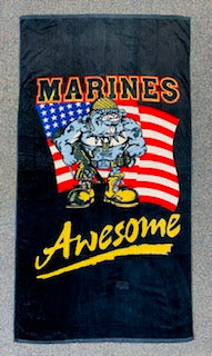 U.S. MARINE CORPS BEACH TOWEL