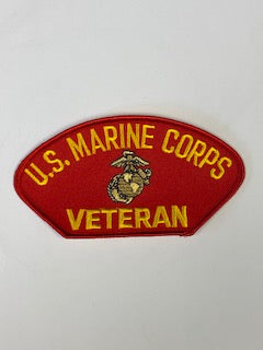 US MARINE VETERAN PATCH