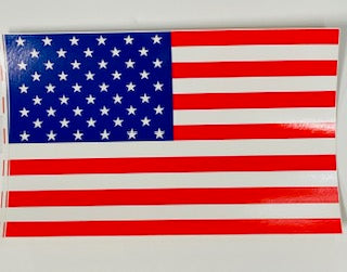 U. S. FLAG DECAL
