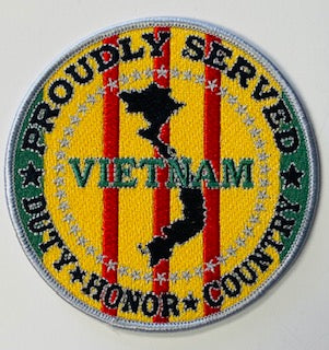 VIETNAM PROUDLY SERVED PATCH