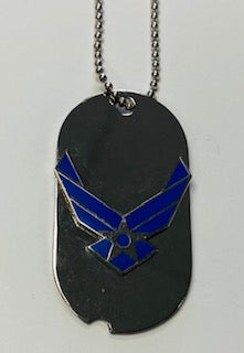 U.S. AIR FORCE DOG TAG NECKLACE