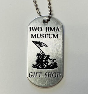 IWO JIMA MEMORIAL DOG TAG NECKLACE