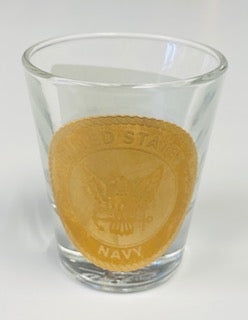 U.S. NAVY SHOT GLASS