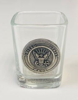 U.S. NAVY SQUARE SHOT GLASS