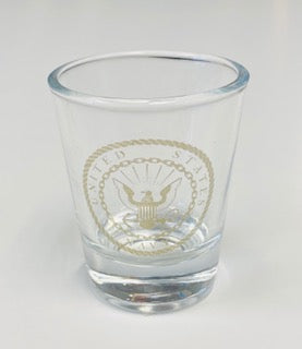 U.S. NAVY SHOT GLASS