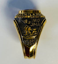 Load image into Gallery viewer, U.S. MARINE CORPS RING WITH EAGLE GLOBE AND ANCHOR
