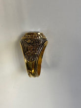 Load image into Gallery viewer, USMC CLEAR STONE RING
