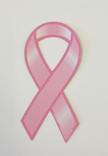 BREAST CANCER AWARENESS PINK RIBBON MAGNET