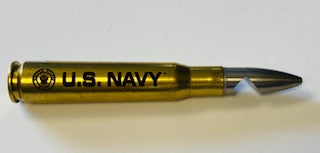 U.S. NAVY .50 CALIBER BOTTLE OPENER