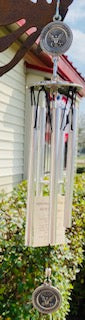 US NAVY WINDCHIME