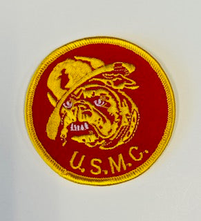 USMC  BULLDOG PATCH