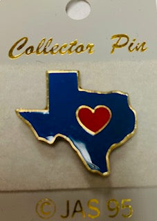 HEART OF TEXAS PIN