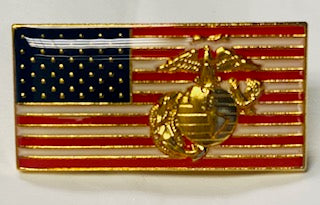 USMC/USFLAG PIN