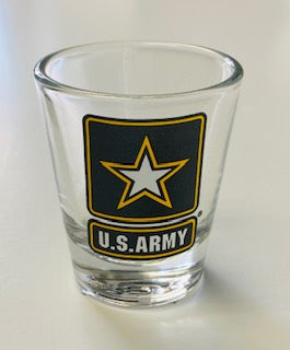 U.S. ARMY SHOT GLASS