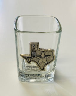 TEXAS SQUARE SHOT GLASS